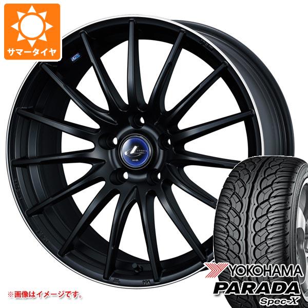 【タイヤ交換対象】サマータイヤ 235/60R18 103V ヨコハマ パラダ スペック-X PA02 レオニス ナヴィア 05 8.0-18 タイヤホイール4本セット|タイヤ1番OFF-ROAD