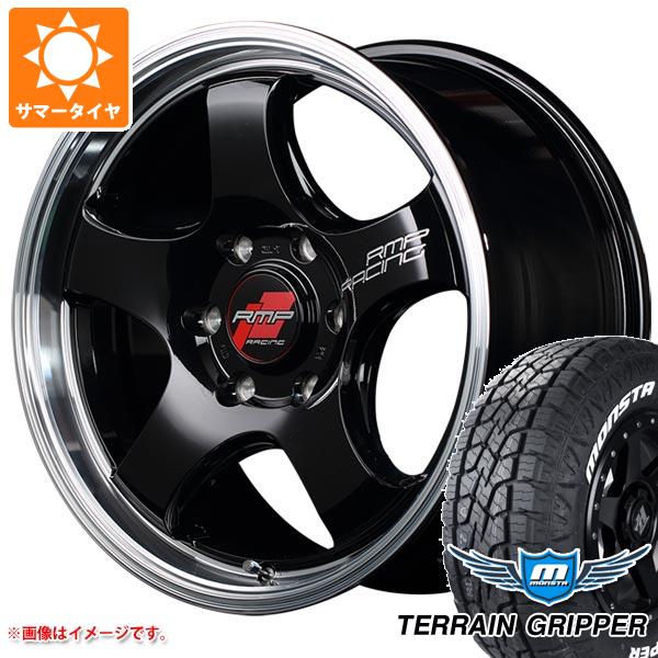 【タイヤ交換対象】ハイエース 200系用 2026年製 サマータイヤ モンスタ テレーングリッパー 215/70R16 107/105Q LT ホワイトレター MID レーシング R05HC 6.5-16 タイヤホイール4本セット|タイヤ1番OFF-ROAD