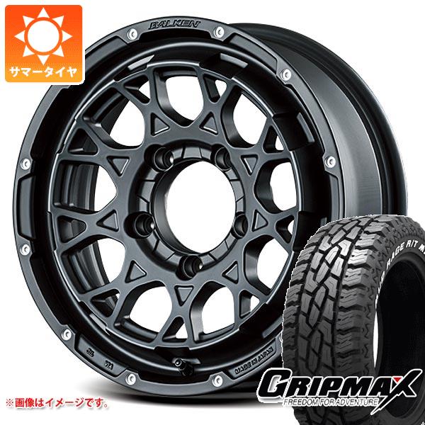 【タイヤ交換対象】5本セット ジムニー JB64W用 サマータイヤ グリップマックス マッドレイジ R/T MAX LT215/70R16 100/97R ホワイトレター ヴァルケン ローツェ 5.5-16 タイヤホイール5本セット｜タイヤ1番OFF-ROAD