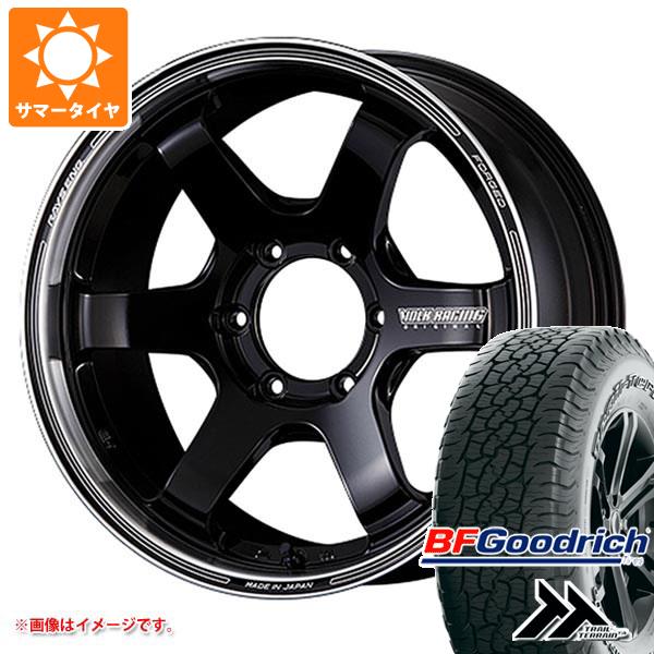 【タイヤ交換対象】ハイラックス 120系用 サマータイヤ BFグッドリッチ トレールテレーンT/A 265/65R18 114T アウトラインホワイトレター レイズ ボルクレーシング TE37SB ツアラー 8.5-18 タイヤホイール4本セット