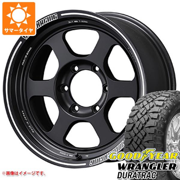 ランドクルーザー70 GRJ76K用 サマータイヤ グッドイヤー ラングラー デュラトラック LT285/75R16 126/123P レイズ ボルクレーシング TE37XT 8.0-16 タイヤホイール4本セット