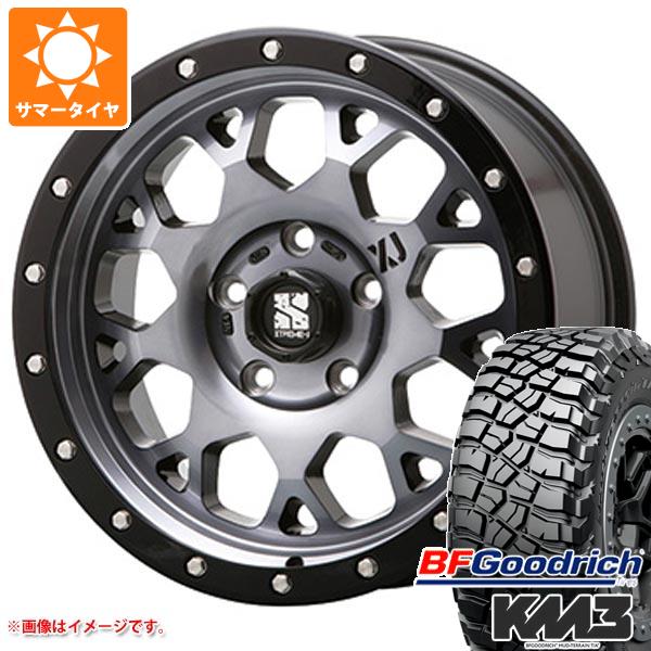 【タイヤ交換対象】サマータイヤ 265/65R17 120/117Q BFグッドリッチ マッドテレーンT/A KM3 MLJ エクストリームJ XJ04 8.0-17 タイヤホイール4本セット