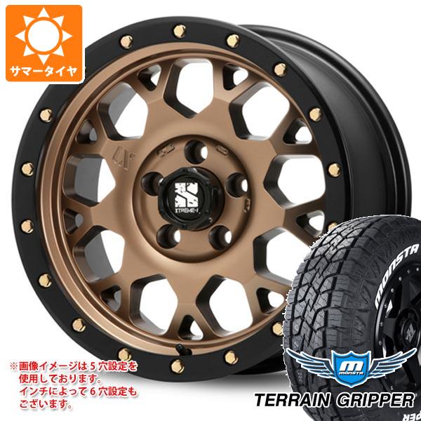 【タイヤ交換対象】サマータイヤ 265/75R16 123/120Q モンスタ テレーングリッパー ホワイトレター MLJ エクストリームJ XJ04 7.0-16 タイヤホイール4本セット｜タイヤ1番OFF-ROAD