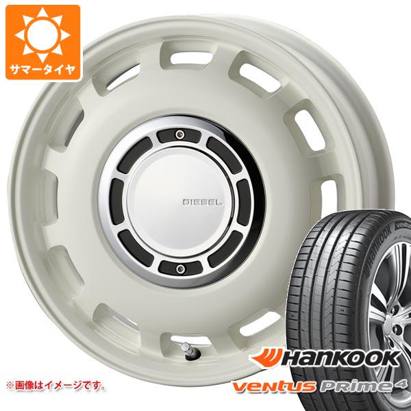 【タイヤ交換対象】サマータイヤ 195/50R15 82V ハンコック ベンタス プライム4 K135 コスミック クロスブラッド ディーゼル 6.0-15 タイヤホイール4本セット