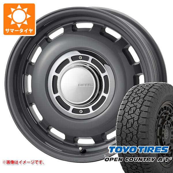 【タイヤ交換対象】5本セット ジムニー JB64W用 サマータイヤ トーヨー オープンカントリー A/T3 215/70R16 100T コスミック クロスブラッド ディーゼル 5.5-16 タイヤホイール5本セット|タイヤ1番OFF-ROAD