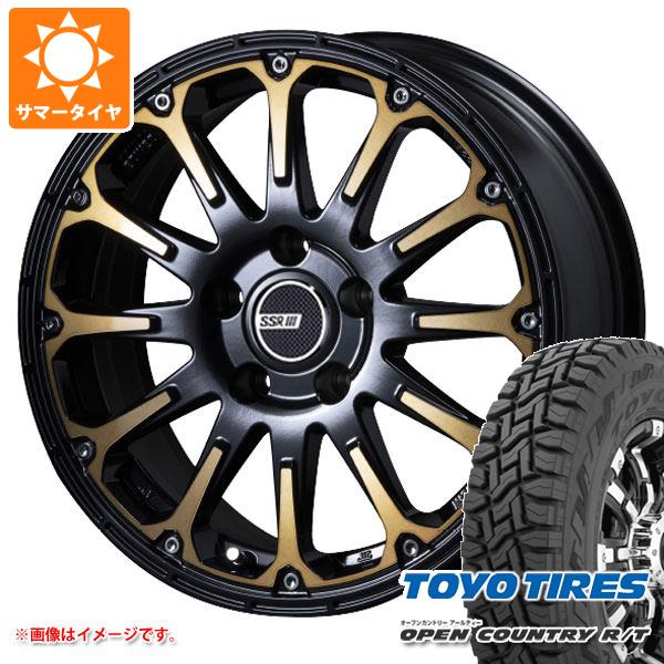 【タイヤ交換対象】ミツビシ エクリプスクロス GK系用 サマータイヤ トーヨー オープンカントリー R/T LT225/70R16 102/99Q ホワイトレター SSR ディバイド FT 7.0-16 タイヤホイール4本セット