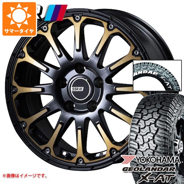 【タイヤ交換対象】2026年製 サマータイヤ 225/70R16 103S ヨコハマ ジオランダー X-AT G016 ホワイトレター SSR ディバイド FT 7.0-16 タイヤホイール4本セット｜タイヤ1番OFF-ROAD