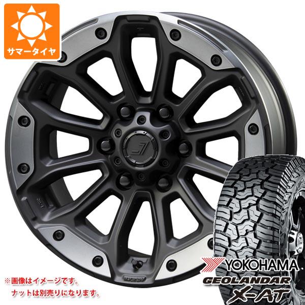 【タイヤ交換対象】ハイエース 200系用 2026年製 サマータイヤ ヨコハマ ジオランダー X-AT G016 LT215/70R16 100/97Q ブラックレター ジェップセン MJCR 216 6.5-16 タイヤホイール4本セット|タイヤ1番OFF-ROAD