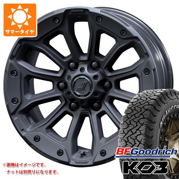 【タイヤ交換対象】5本セット FJクルーザー 10系用 サマータイヤ BFグッドリッチ オールテレーンT/A KO3 LT285/70R17 121/118S ホワイトレター ジェップセン MJCR 216 8.0-17 タイヤホイール5本セット 197,626円