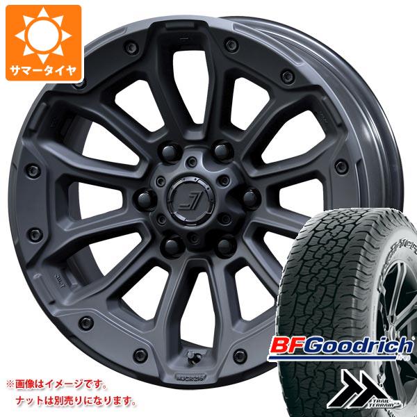 【タイヤ交換対象】ランドクルーザー プラド 150系用 サマータイヤ BFグッドリッチ トレールテレーンT/A 265/65R17 112T アウトラインホワイトレター ジェップセン MJCR 216 8.0-17 タイヤホイール4本セット