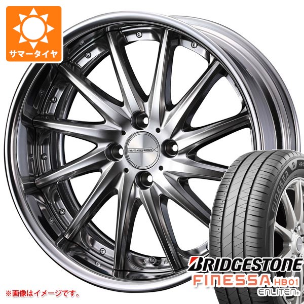 【タイヤ交換対象】サマータイヤ 215/40R17 87W XL ブリヂストン フィネッサ HB01 マーベリック 1212F 軽・コンパクトカー用 6.5-17 タイヤホイール4本セット|タイヤ1番OFF-ROAD