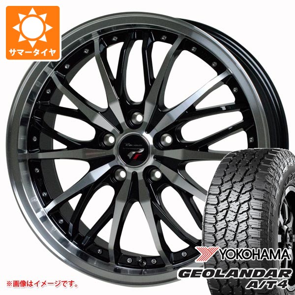 【タイヤ交換対象】2026年製 サマータイヤ 155/65R14 75H ヨコハマ ジオランダー A/T4 G018 ブラックレター G018A プレシャス HM-3 4.5-14 タイヤホイール4本セット|タイヤ1番OFF-ROAD