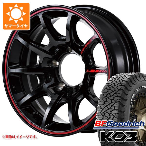 【タイヤ交換対象】5本セット ジムニー JB64W用 サマータイヤ BFグッドリッチ オールテレーンT/A KO3 LT225/75R16 115/112S ホワイトレター MID レーシング R25 プラス 5.5-16 タイヤホイール5本セット｜タイヤ1番OFF-ROAD