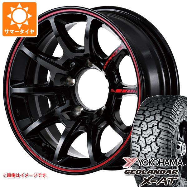 【タイヤ交換対象】ジムニー JB64W用 2026年製 サマータイヤ ヨコハマ ジオランダー X-AT G016 LT215/70R16 100/97Q ブラックレター MID レーシング R25 プラス 5.5-16 タイヤホイール4本セット|タイヤ1番OFF-ROAD