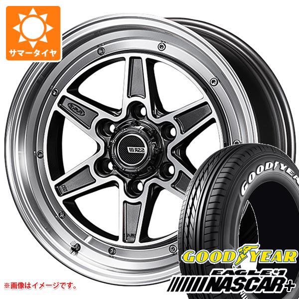 【タイヤ交換対象】ハイエース 200系用 2026年製 サマータイヤ グッドイヤー イーグル ＃1 ナスカープラス 215/60R17C 109/107R ホワイトレター SSR ディバイド MK-6 6.5-17 タイヤホイール4本セット