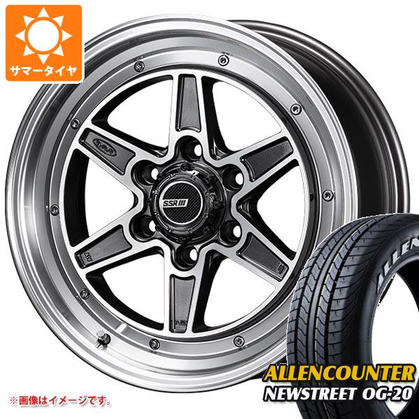 【タイヤ交換対象】ハイエース 200系用 サマータイヤ オーレンカウンター ニューストリート OG-20 215/60R17C 109/107T ホワイトレター SSR ディバイド MK-6 6.5-17 タイヤホイール4本セット｜タイヤ1番OFF-ROAD