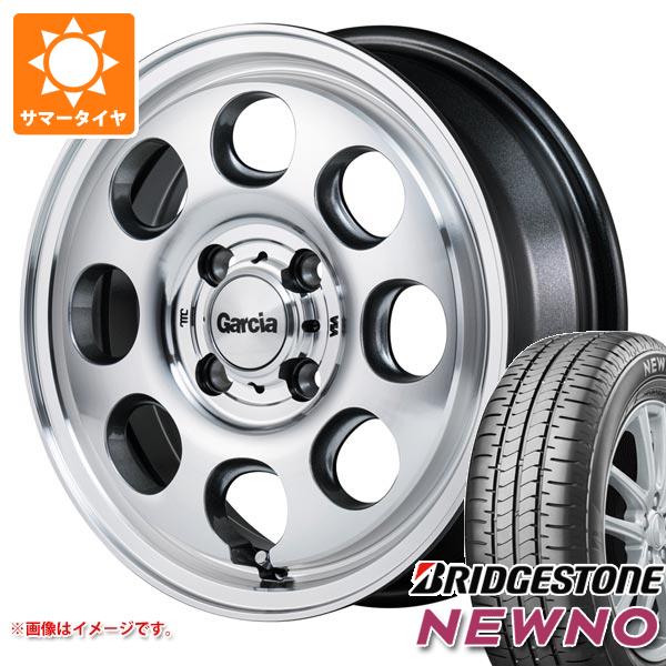 【タイヤ交換対象】2026年製 サマータイヤ 165/65R14 79S ブリヂストン ニューノ ガルシア パーム8 4.5-14 タイヤホイール4本セット