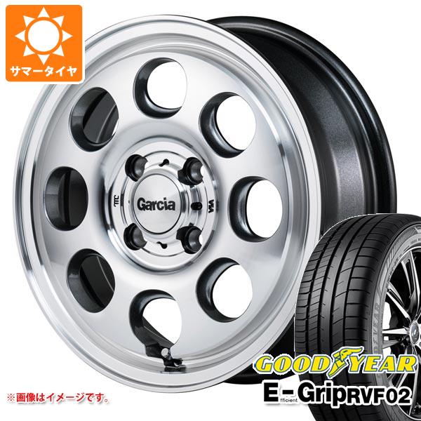 【タイヤ交換対象】サマータイヤ 165/55R15 75V グッドイヤー エフィシエントグリップ RVF02 ガルシア パーム8 4.5-15 タイヤホイール4本セット｜タイヤ1番OFF-ROAD