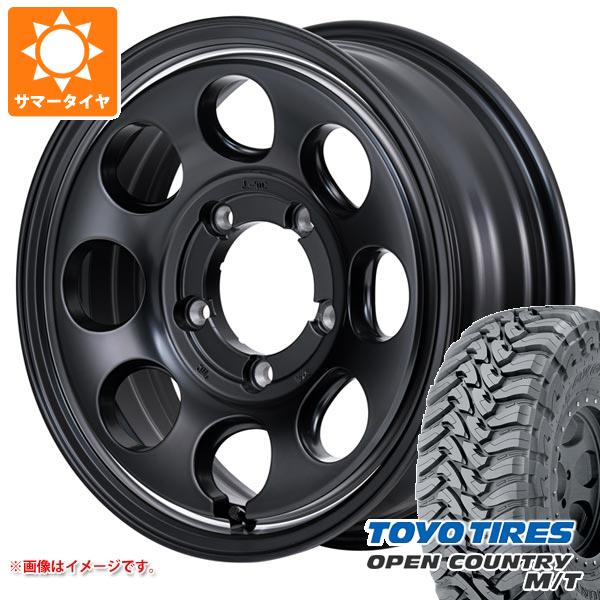【タイヤ交換対象】5本セット ジムニーシエラ JB74W用 サマータイヤ トーヨー オープンカントリー M/T LT225/75R16 103/100Q ホワイトレター ガルシア パーム8 6.0-16 タイヤホイール5本セット｜タイヤ1番OFF-ROAD 125,625円