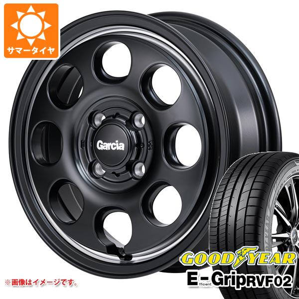 【タイヤ交換対象】サマータイヤ 165/55R15 75V グッドイヤー エフィシエントグリップ RVF02 ガルシア パーム8 4.5-15 タイヤホイール4本セット|タイヤ1番OFF-ROAD