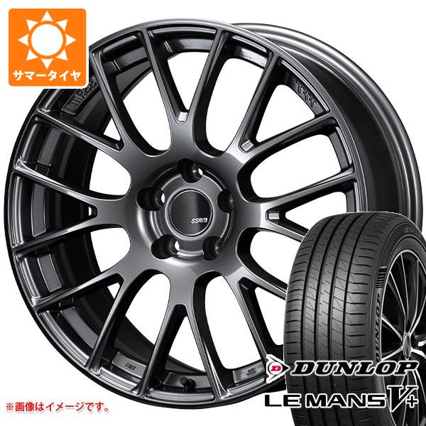 【タイヤ交換対象】サマータイヤ 225/35R19 88W XL ダンロップ ルマン5 LM5+ SSR GTV04 8.5-19 タイヤホイール4本セット