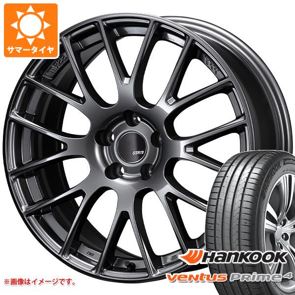 【タイヤ交換対象】サマータイヤ 195/55R16 87V ハンコック ベンタス プライム4 K135 SSR GTV04 6.0-16 タイヤホイール4本セット