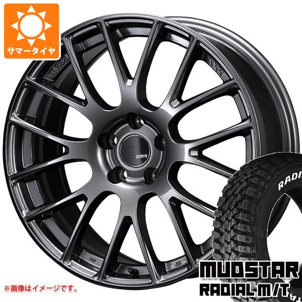 【タイヤ交換対象】サマータイヤ 165/65R15 81S マッドスター ラジアル M/T ホワイトレター SSR GTV04 5.0-15 タイヤホイール4本セット