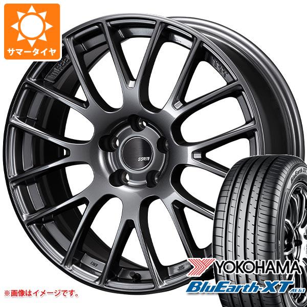 【タイヤ交換対象】サマータイヤ 225/50R18 95V ヨコハマ ブルーアースXT AE61 SSR GTV04 7.5-18 タイヤホイール4本セット