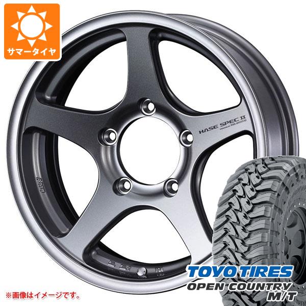 【タイヤ交換対象】5本セット スズキ ジムニーノマド JC74W用 サマータイヤ トーヨー オープンカントリー M/T LT225/75R16 103/100Q ホワイトレター ハセスペック2 5.5-16 タイヤホイール5本セット