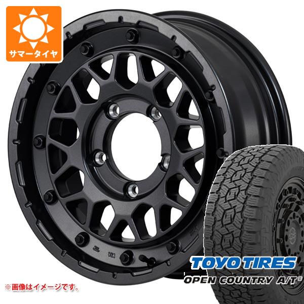 【タイヤ交換対象】5本セット ジムニー JB64W用 サマータイヤ トーヨー オープンカントリー A/T3 215/70R16 100T ナイトロパワー M29 スティンガー 5.5-16 タイヤホイール5本セット|タイヤ1番OFF-ROAD
