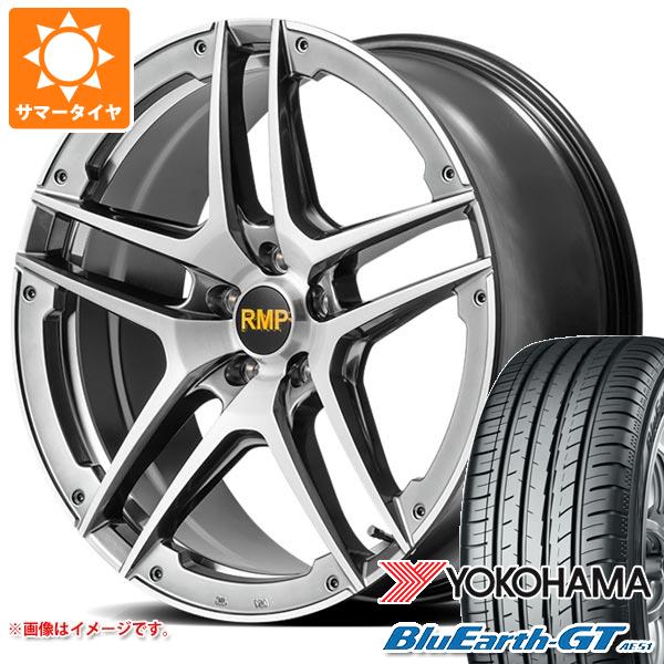 【タイヤ交換対象】サマータイヤ 245/35R19 93W XL ヨコハマ ブルーアースGT AE51 MID エクスクルーシブ 025SV 8.0-19 タイヤホイール4本セット