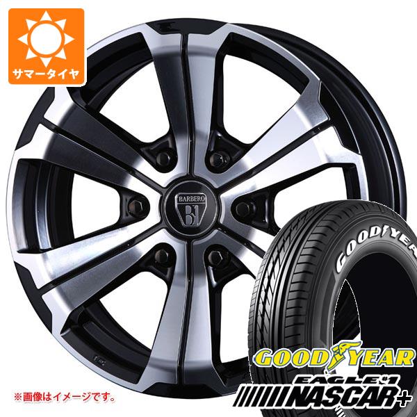 【タイヤ交換対象】ハイエース 200系用 2026年製 サマータイヤ グッドイヤー イーグル ＃1 ナスカープラス 215/65R16C 109/107R ホワイトレター クリムソン バルベロ アーバングランデ 6.5-16 タイヤホイール4本セット