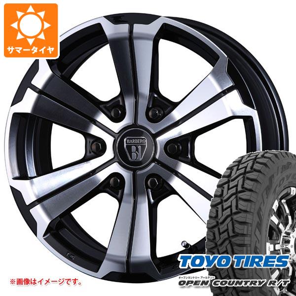 【タイヤ交換対象】ハイエース 200系用 2026年製 サマータイヤ トーヨー オープンカントリー R/T 215/70R16 100Q ブラックレター クリムソン バルベロ アーバングランデ 6.5-16 タイヤホイール4本セット｜タイヤ1番OFF-ROAD