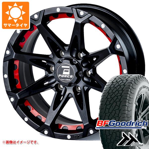 【タイヤ交換対象】ハイラックス 120系用 サマータイヤ BFグッドリッチ トレールテレーンT/A 265/65R18 114T アウトラインホワイトレター フォース デナリ 8.0-18 タイヤホイール4本セット
