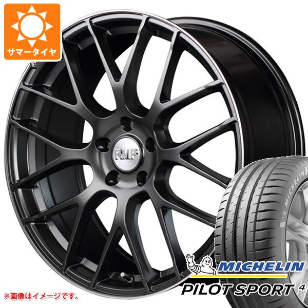 【タイヤ交換対象】サマータイヤ 215/40R18 85Y ミシュラン パイロットスポーツ4 MID エクスクルーシブ 028F 7.0-18 タイヤホイール4本セット