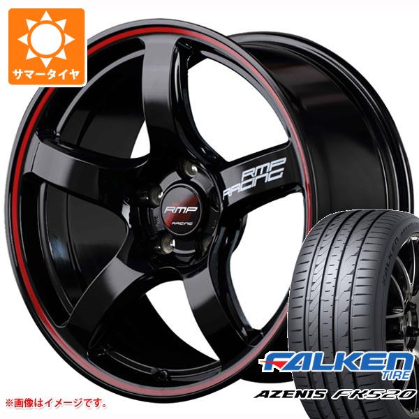 【タイヤ交換対象】サマータイヤ 245/45R18 100Y XL ファルケン アゼニス FK520L MID レーシング R50 8.0-18 タイヤホイール4本セット