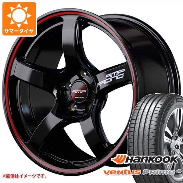 【タイヤ交換対象】サマータイヤ 215/55R17 98W XL ハンコック ベンタス プライム4 K135 MID レーシング R50 7.0-17 タイヤホイール4本セット