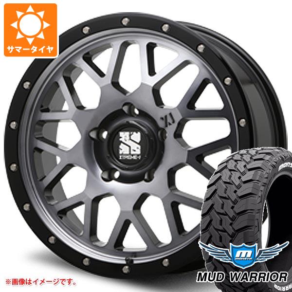 【タイヤ交換対象】 レクサス LX570用 サマータイヤ モンスタ マッドウォーリアー LT285/50R20 119/116Q ホワイトレター MLJ エクストリームJ XJ04 8.5-20 タイヤホイール4本セット 129,850円