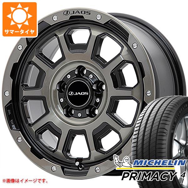 【タイヤ交換対象】CX-5 KE/KF系用 サマータイヤ ミシュラン プライマシー4 225/65R17 102H ジャオス アダマス BL5 7.5-17 タイヤホイール4本セット 125,351円