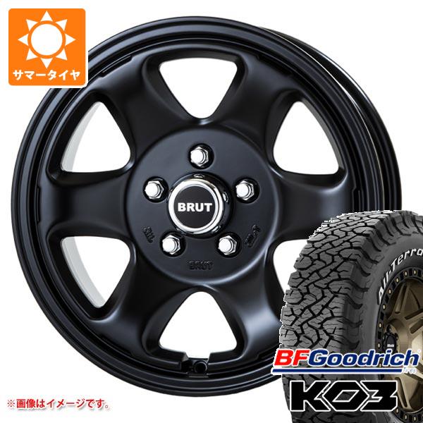 【タイヤ交換対象】2026年製 サマータイヤ 215/70R16 100/97S BFグッドリッチ オールテレーンT/A KO3 ホワイトレター ブルート BR-44 デリカD:5用 6.5-16 タイヤホイール4本セット