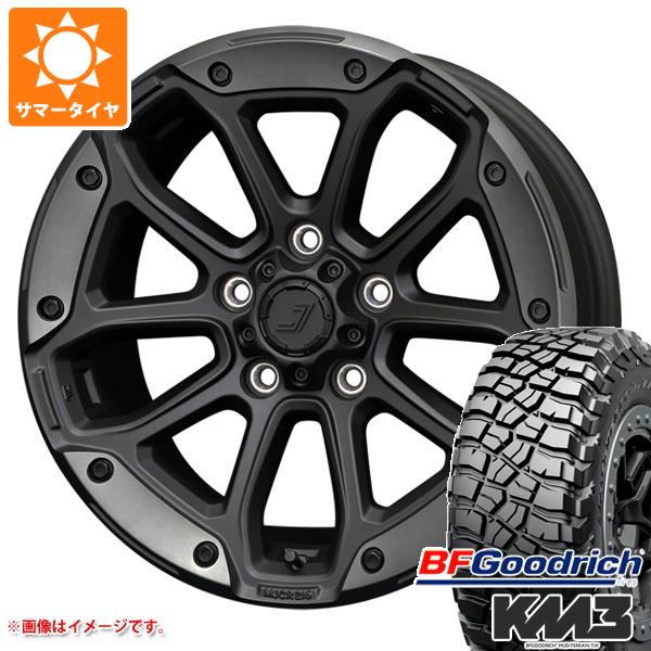 【タイヤ交換対象】サマータイヤ 245/65R17 111/108Q BFグッドリッチ マッドテレーンT/A KM3 ジェップセン MJCR 216 8.0-17 タイヤホイール4本セット