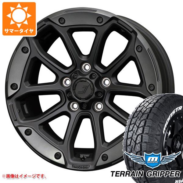 【タイヤ交換対象】5本セット ジープ ラングラー JK/JL系用 サマータイヤ モンスタ テレーングリッパー 265/70R17 115T ホワイトレター ジェップセン MJCR 216 タイヤホイール5本セット
