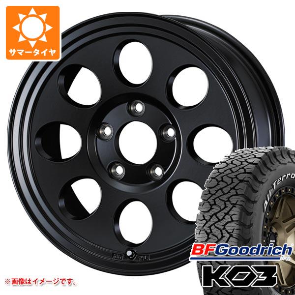 【タイヤ交換対象】アウトランダー GF/GG系用 2026年製 サマータイヤ BFグッドリッチ オールテレーンT/A KO3 LT235/70R16 110/107S ホワイトレター ジムライン タイプ2 7.0-16 タイヤホイール4本セット|タイヤ1番OFF-ROAD