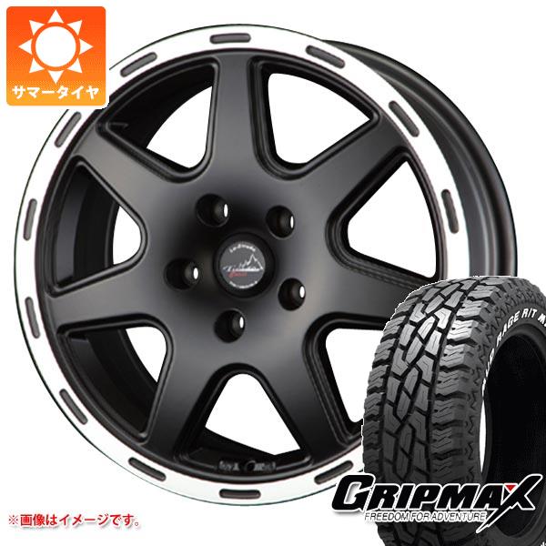 【タイヤ交換対象】5本セット ジープ ラングラー JK/JL系用 サマータイヤ グリップマックス マッドレイジ R/T MAX LT275/70R17 121/118Q ホワイトレター ラ・ストラーダ ティラード クロス タイヤホイール5本セット