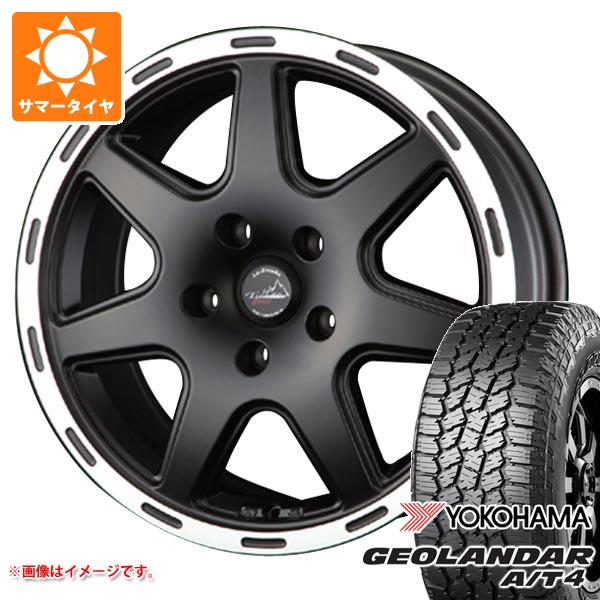 【タイヤ交換対象】5本セット ジープ ラングラー JK/JL系用 サマータイヤ ヨコハマ ジオランダー A/T4 G018 LT295/70R17 121/118S ブラックレター ラ・ストラーダ ティラード クロス タイヤホイール5本セット｜タイヤ1番OFF-ROAD