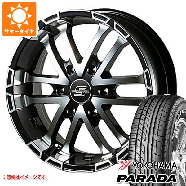 【タイヤ交換対象】ハイエース 200系用 2026年製 サマータイヤ ヨコハマ パラダ PA03 215/65R16C 109/107S ホワイトレター ゼロブレイクS 6.5-16 タイヤホイール4本セット