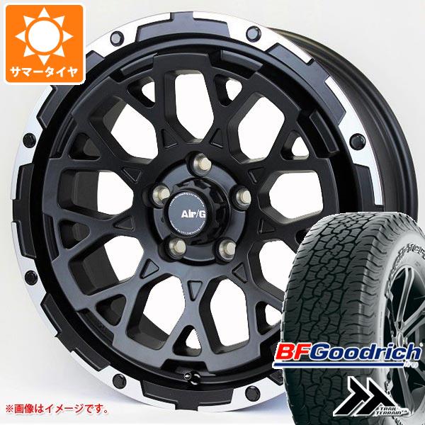 【タイヤ交換対象】トライトン LC2T用 サマータイヤ BFグッドリッチ トレールテレーンT/A 265/65R17 112T アウトラインホワイトレター エアージー ロックス 7.0-17 タイヤホイール4本セット 149,900円