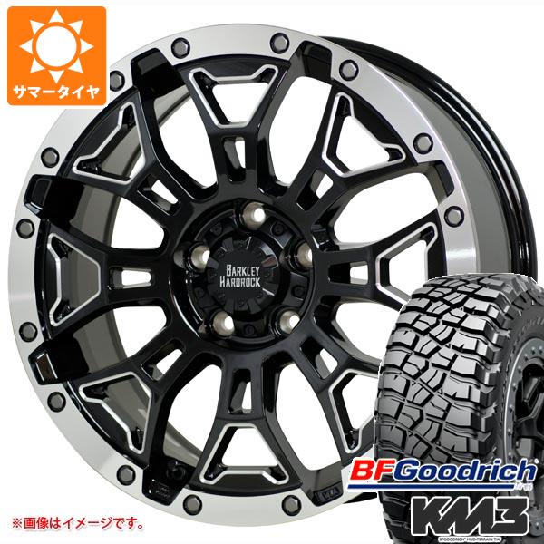 【タイヤ交換対象】RAV4 50系用 サマータイヤ BFグッドリッチ マッドテレーンT/A KM3 LT245/70R16 113/110Q バークレイハードロック エルバート 7.0-16 タイヤホイール4本セット