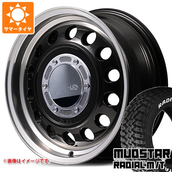 【タイヤ交換対象】スズキ ジムニーノマド JC74W用 サマータイヤ マッドスター ラジアル M/T 225/70R16 103S ホワイトレター ガルシア シスコ タイプ2 6.0-16 タイヤホイール4本セット