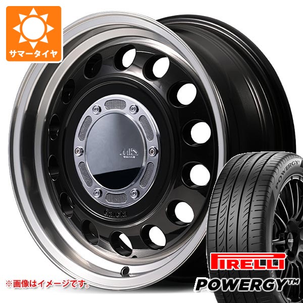 【タイヤ交換対象】ダイハツ タフト LA900系用 サマータイヤ ピレリ パワジー 175/65R15 84H ガルシア シスコ タイプ2 4.5-15 タイヤホイール4本セット